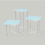 banquet table 3d design