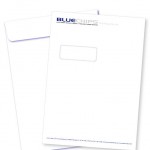 BCM envelope branding design