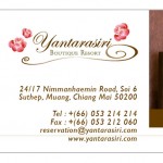 yantarasiri identity design business card